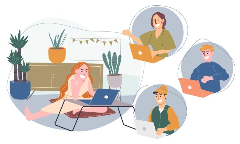 Join-Social-groups-Working-From-Home-Tips