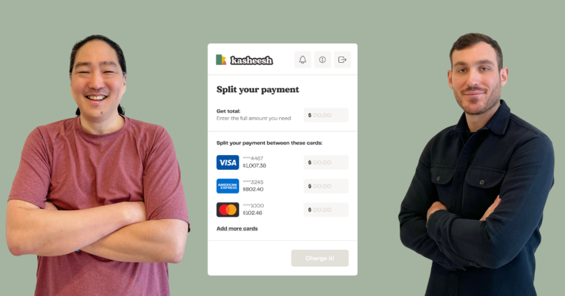 Kevin Kim CTO and  Sam Miller CEO cofounders of Kasheesh