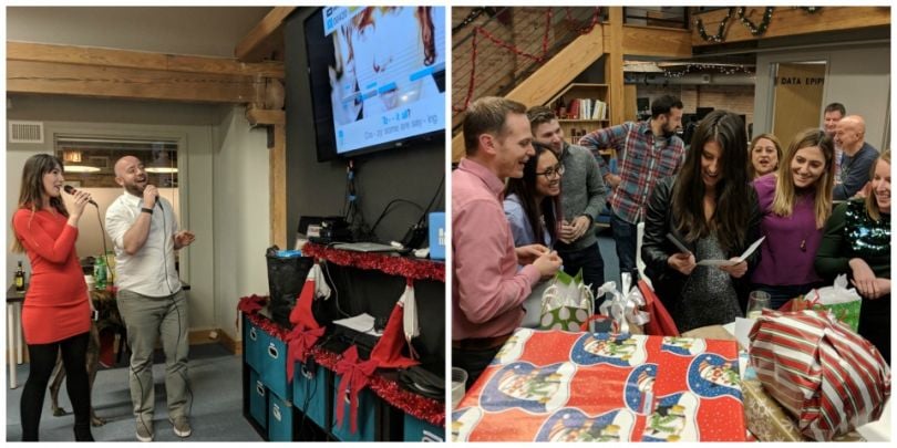 Label Insight Chicago team holiday party 2017