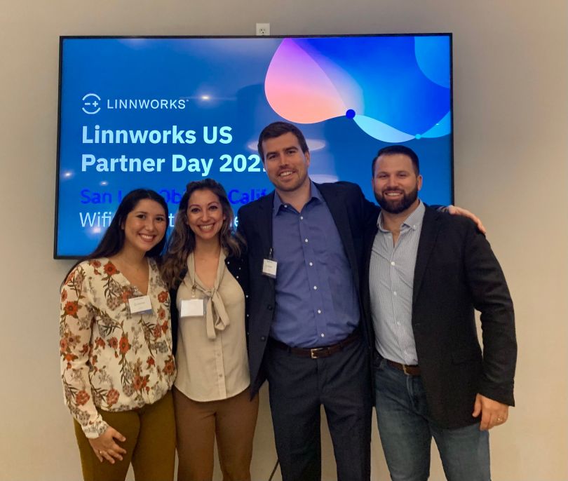 A photo of the Linnworks partners