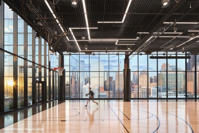 167 N Green basketball court