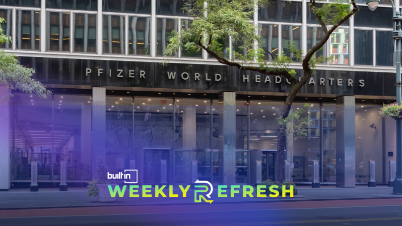 Pfizer’s NYC headquarters.