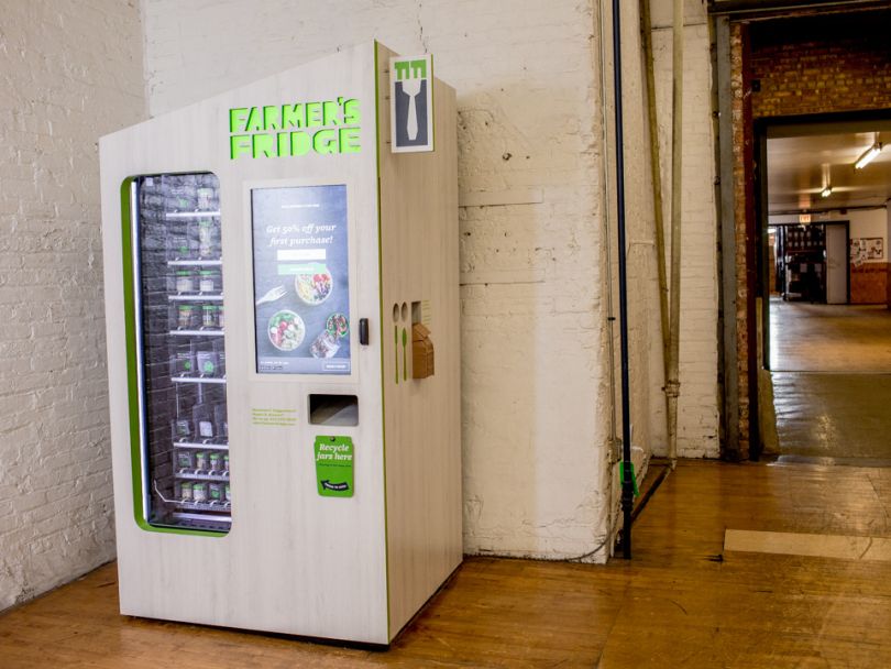 Farmer's Fridge machine