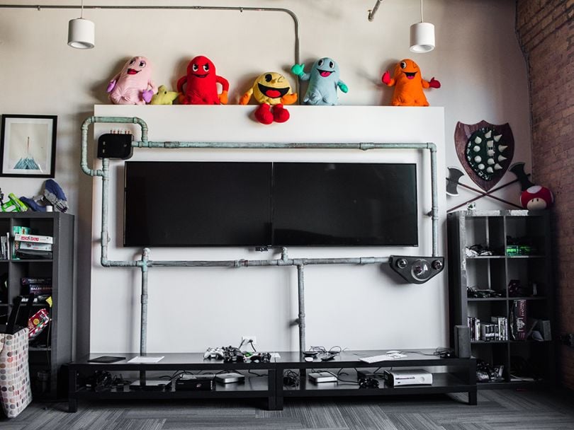 The Nerdery game room
