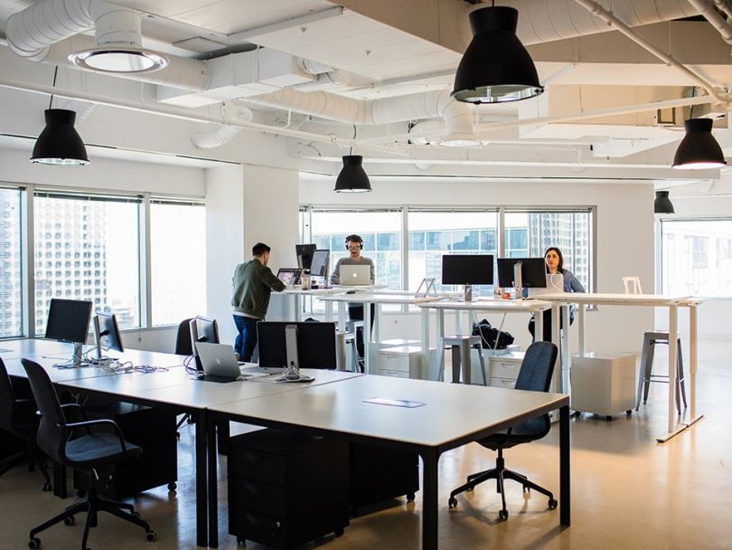Punchkick office Workers