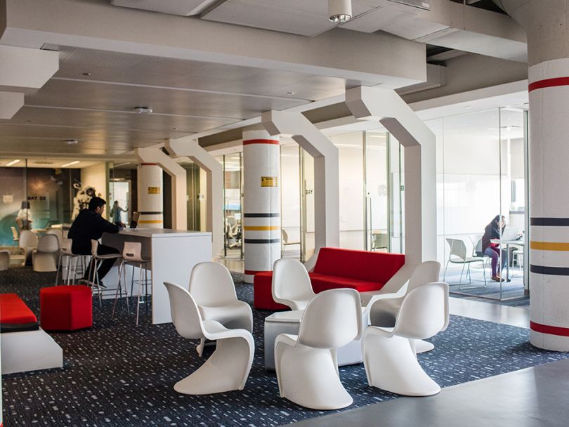 Groupon Office lobby