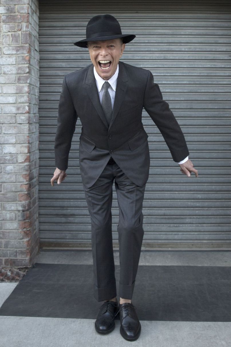 Fascinating Historical Picture of David Bowie on 1/8/2016 