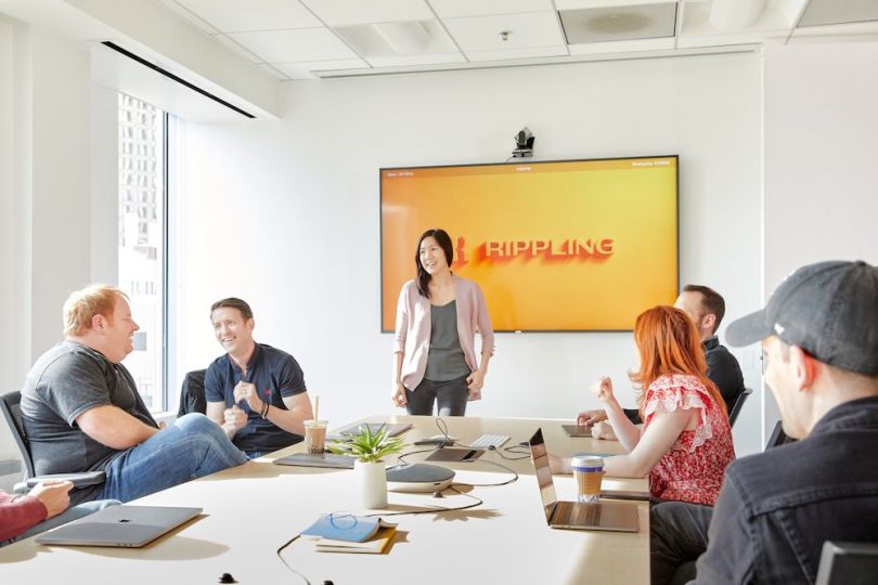 Rippling's employee management platform helps business onboard new hires.