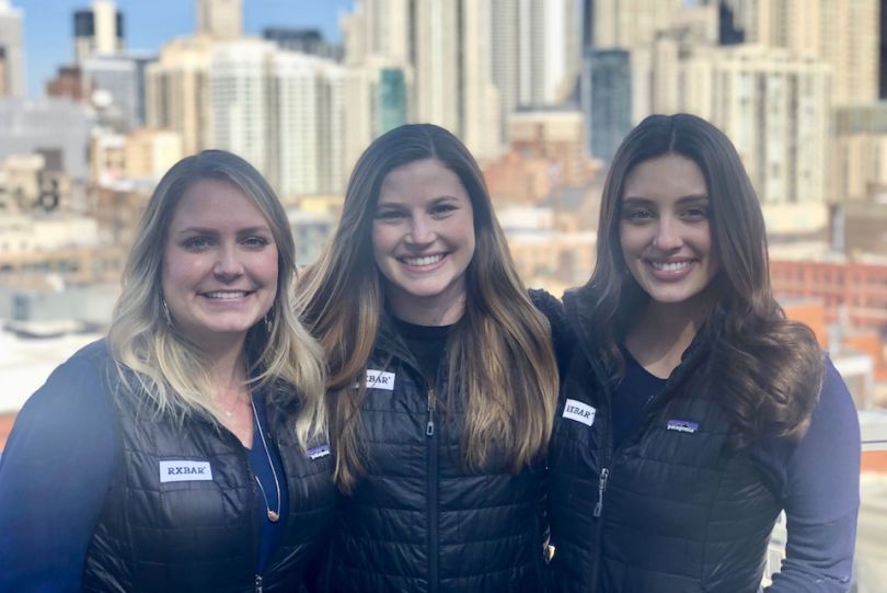 RXBAR Senior Procurement Operations Manager Taylor Mayhue and her team