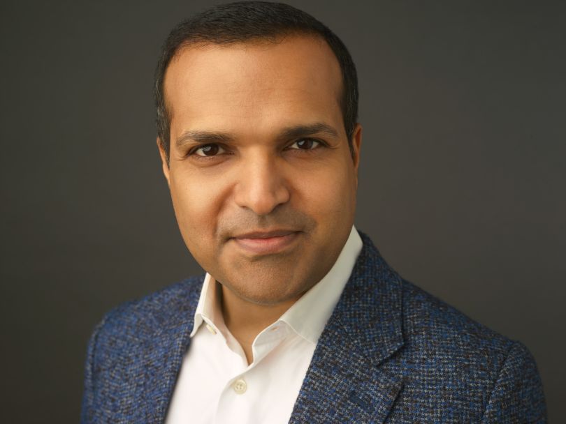 Ranjan Reddy, CEO and founder of Bureau, poses for a photo.