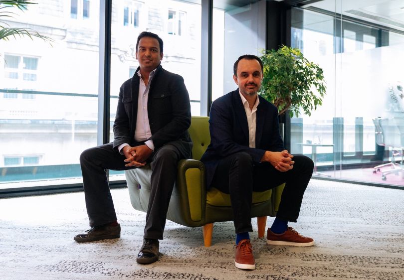 Red Sift was co-founded by CEO Rahul Powar, left, and CTO Randal Pinto.