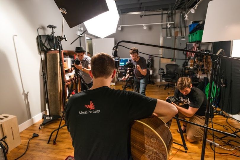 Reverb Chicago office production studio