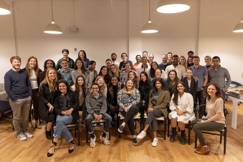 Ribbon Health team photo in the office