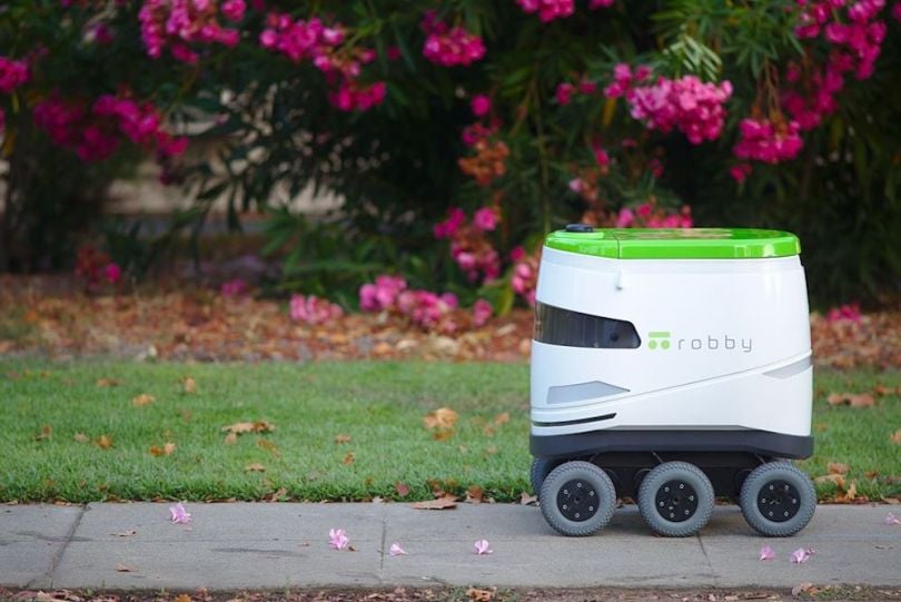 Robby Technologies robotics delivery companies San Francisco 