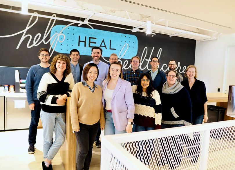 Strata Decision Technology team photo in the office