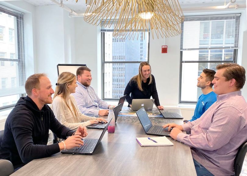 Syndigo team members laughing