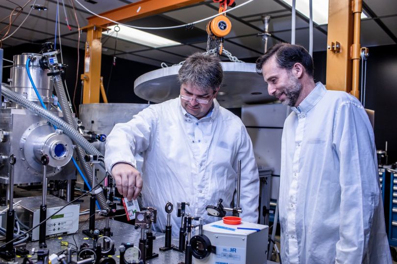 Tau Systems CEO Bjorn Manuel Hegelich and COO Jerome Paye.