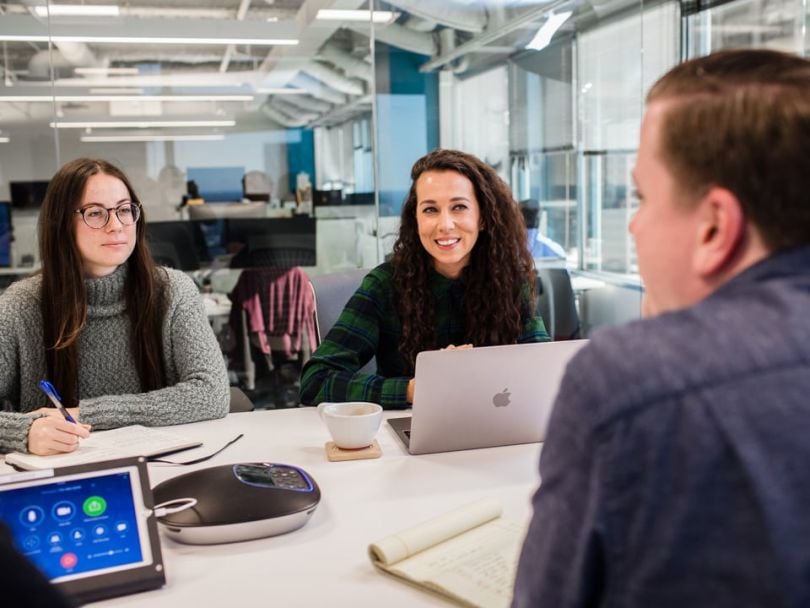 spoton employees collaborate