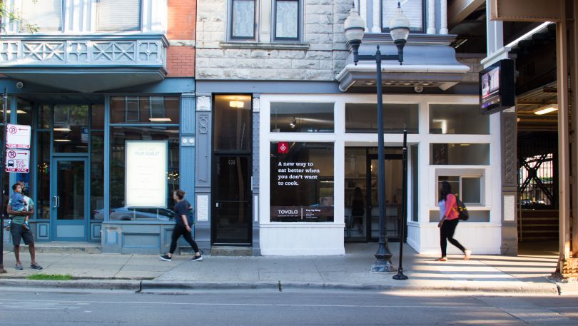 Tovala Lincoln Park pop-up shop