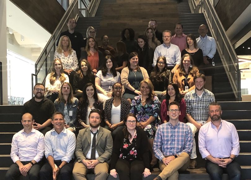 Tribune Publishing team in group photo