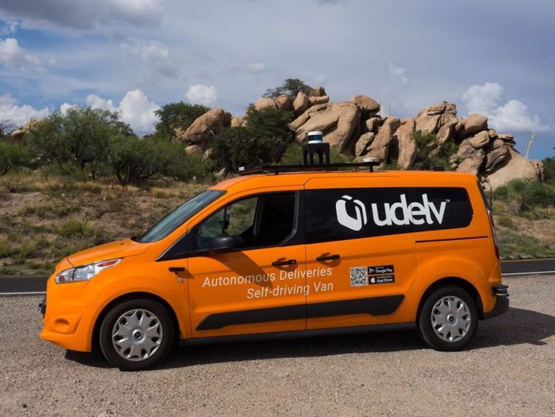 Udelv robotics delivery companies San Francisco