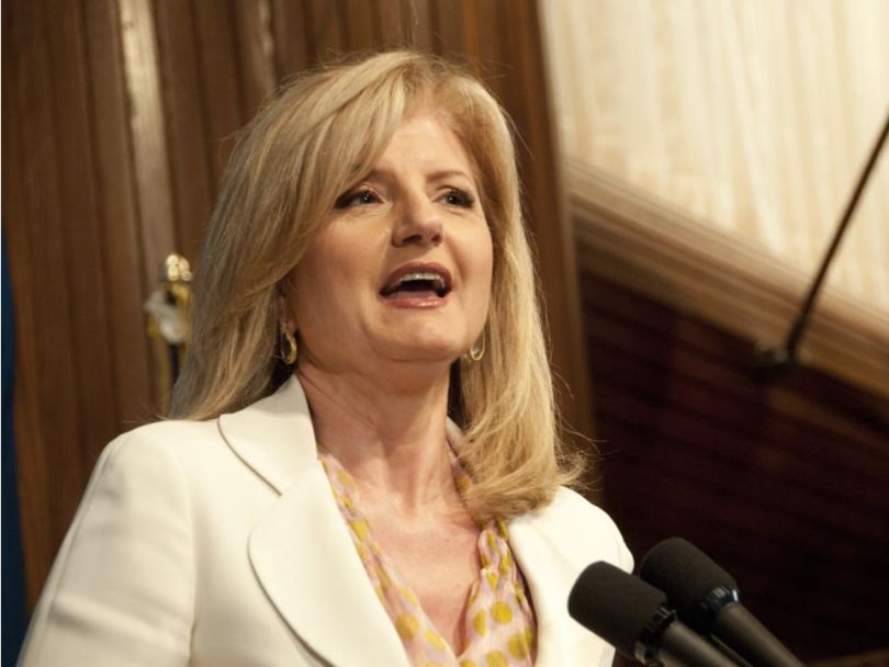 Ariana Huffington, founder of Thrive Global
