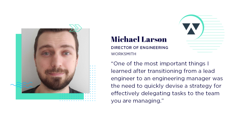 Key takeaway quote and headshot from an engineer at Worksmith