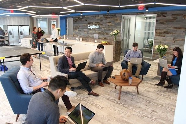 CapTech Consulting team photo Chicago