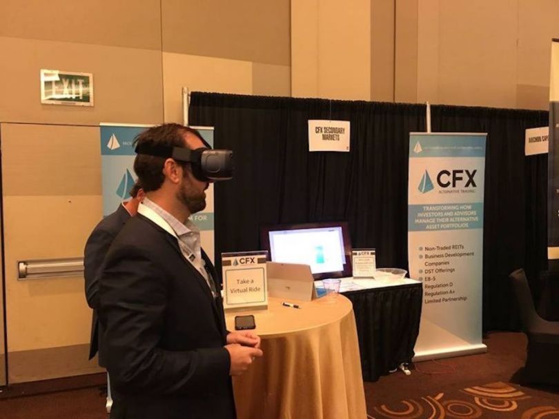 cfx markets blockchain company chicago