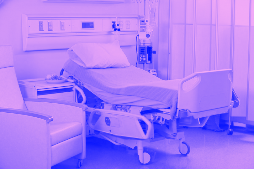 hospital bed