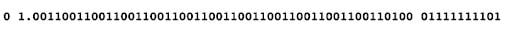 0.2 represented in floating point.