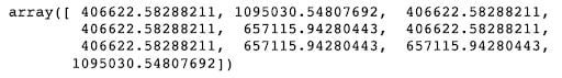 train-test-split array