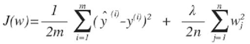 Linear regression error function