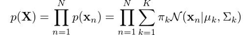 Probability for all observations equation.