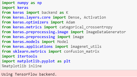 Using TensorFlow backend.