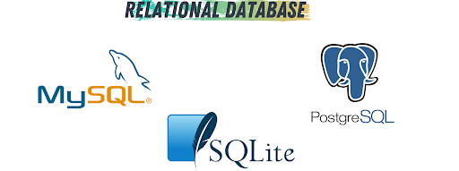 graphique python-databases montrant les logos des bases de données SQL décrites ci-dessous