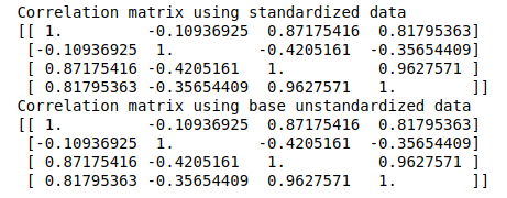 covariance vs correlation