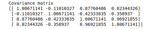 covariance vs correlation