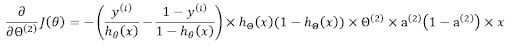 multiplying the individual gradient cost results together