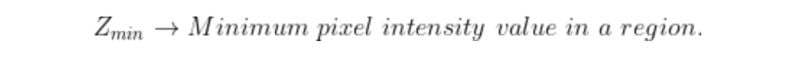 Region splitting equation. 