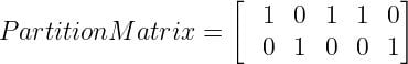 partition matrix