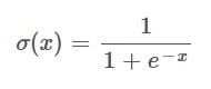 The Sigmoid function