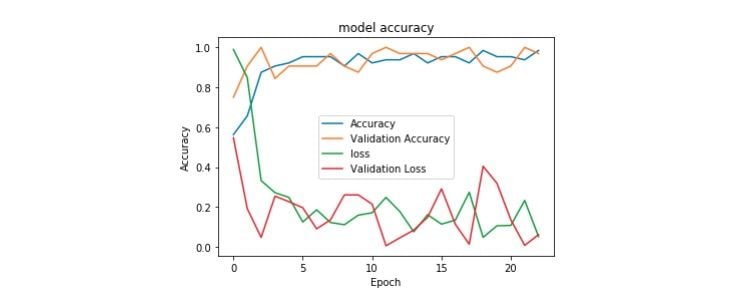 Training/validation accuracy and loss graph. | Image: Rohit Thakur