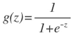 Sigmoid function equation