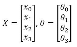 Computations for x and theta