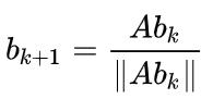 power iteration equation