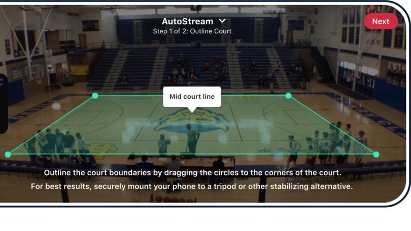 A screenshot of AutoStream from GameChanger 