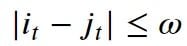 warping window equation