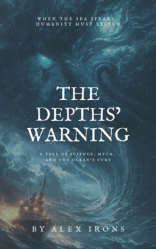 Book cover for The Depths‘ Warning AI book