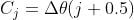 Center value for bins equation.